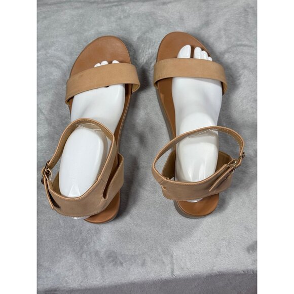 Coconuts by Matisse Sandals Women's Size 10M Tan Ankle Strap - Picture 8 of 16